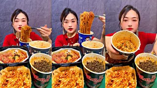 [ASMR] Yummy Eating Spicy Bleak Bean Noodles, Fire Noodles 😍🌶️ MUKBANG Delicious | KBL FOOD