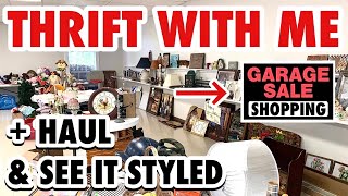 I came to help but ended up shopping! Let’s go YARD SALE THRIFTING + HAUL
