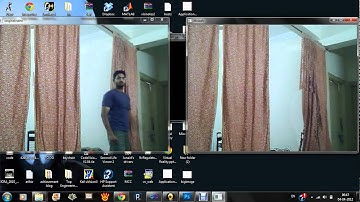 Invisible man (ghost walking) OpenCv