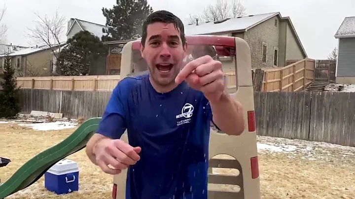 Denver7's Jason Gruenauer Virtual Polar Plunge 2021