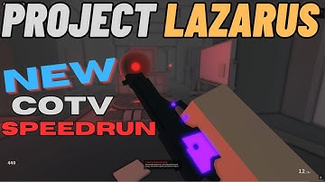 Project Lazarus: How I Beat The New COTV Speedrun Record (Research Map)
