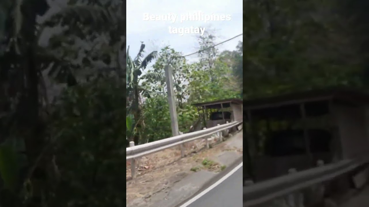 Beautiful nature in TAGATAY city #shorts #phillipines #tagaytay #nature #naturelover