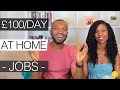 7 HIGH PAYING WORK-AT-HOME JOBS OF 2020 | £100/Day (& More!)