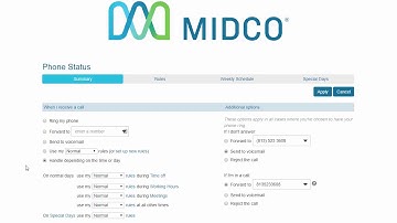 The Incoming Call Manager Summary Tab on the CommPortal