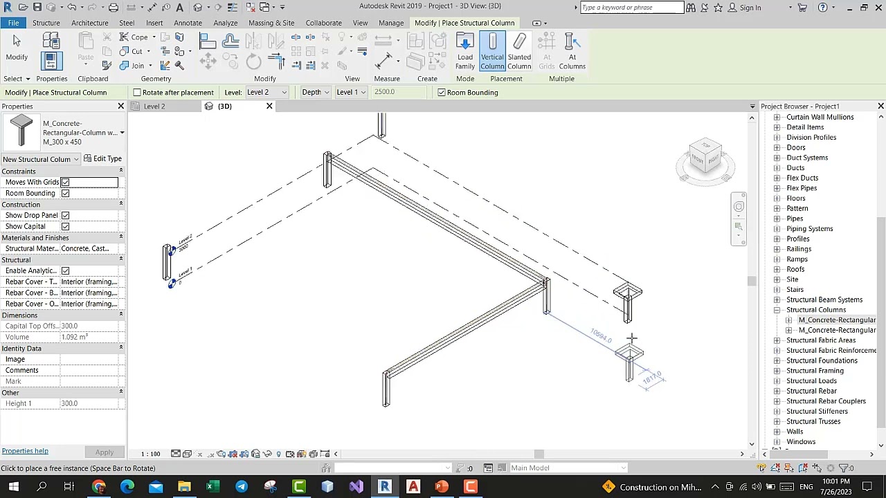 Datum -5-Revit Course - كورس الريفيت الإنشائي(Revit)