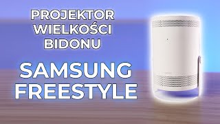 PROJEKTOR WIELKOŚCI BIDONU!😲 SAMSUNG FREESTYLE 📽️