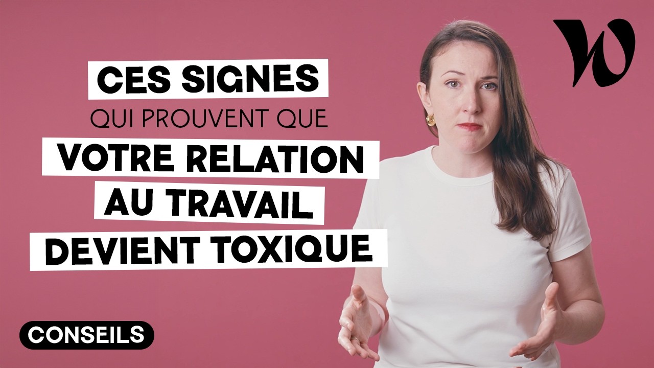 Avez-vous une relation toxique à votre travail ?