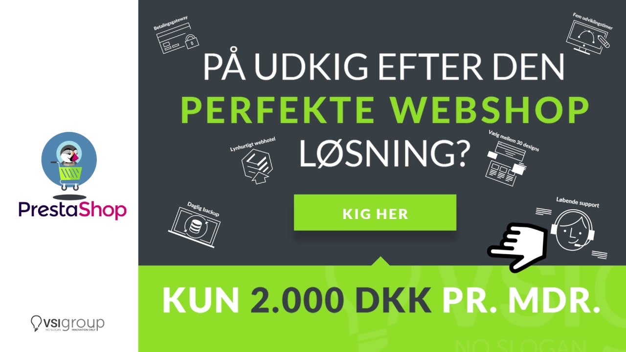 ALL IN ONE Webshop - VSI Group