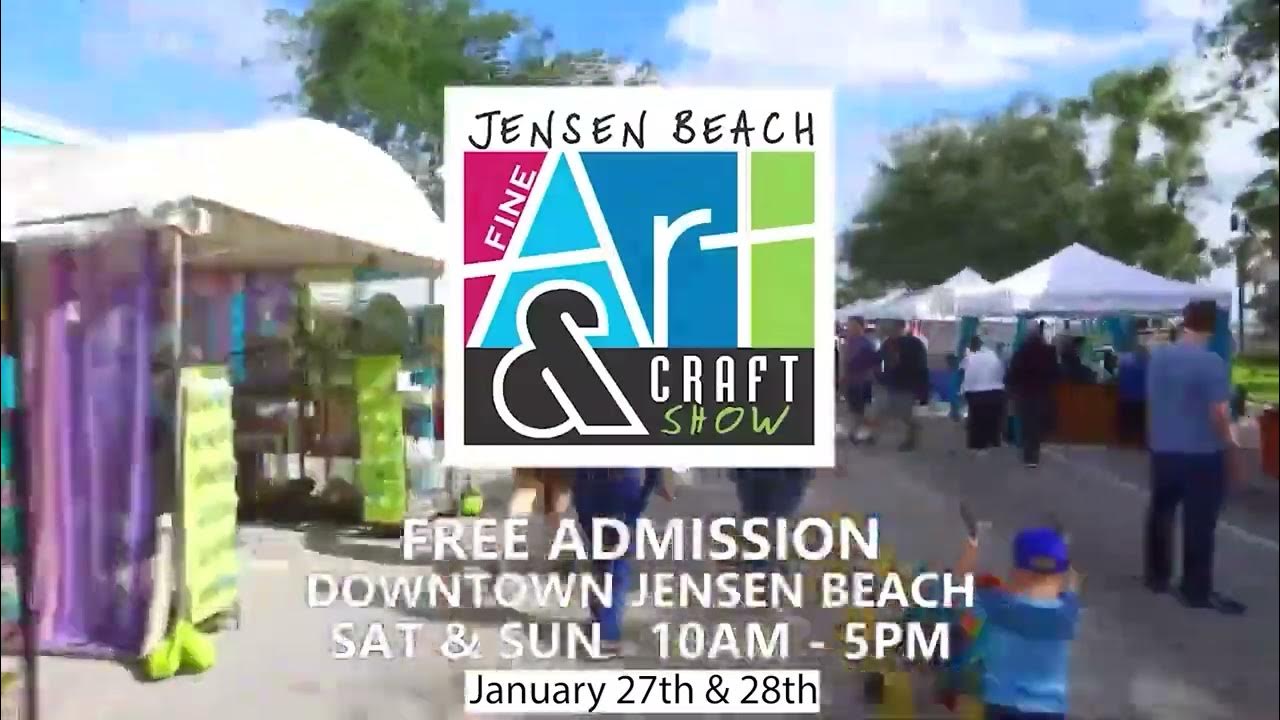 The Jensen Beach Fine Art & Craft Show January 27 and 28 in Downtown