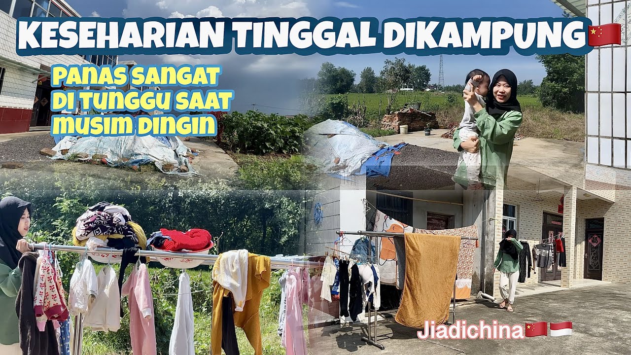 ISTRI JAWA YANG SUKA LIAT PANAS LANGSUNG BANYAK NYUCI BARANG MUSIM DINGIN SECEPATNYA