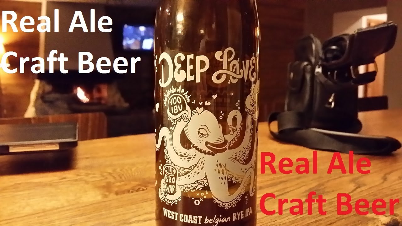 AleBrowar Nøgne Ø Deep Love West Coast Belgian Rye IPA | Polish Craft Beer Review