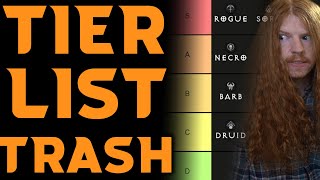 Diablo 4 Class Tier Lists ARE TOTAL TRASH!
