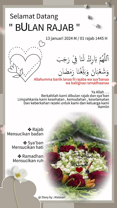 ahlan wasahlan bulan RAJAB #youtubeshorts  #rajab #2024 #shorts