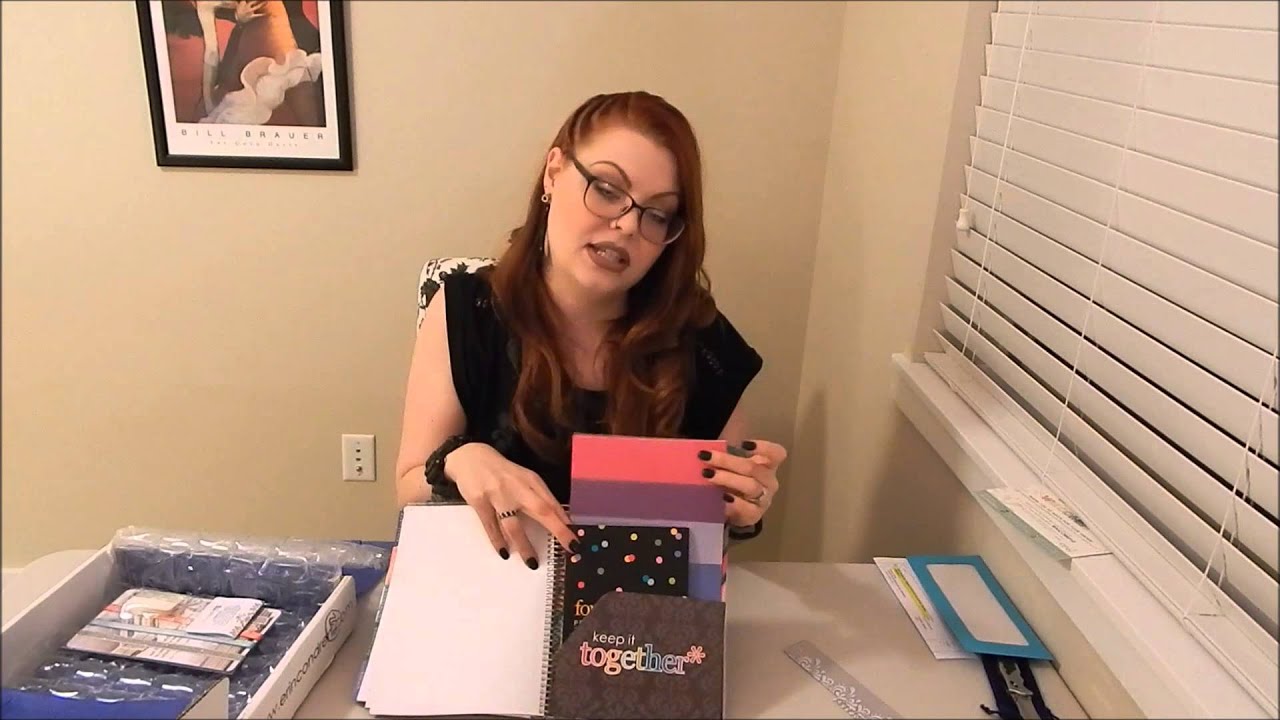 2015 Erin Condren Planner Unboxing - YouTube