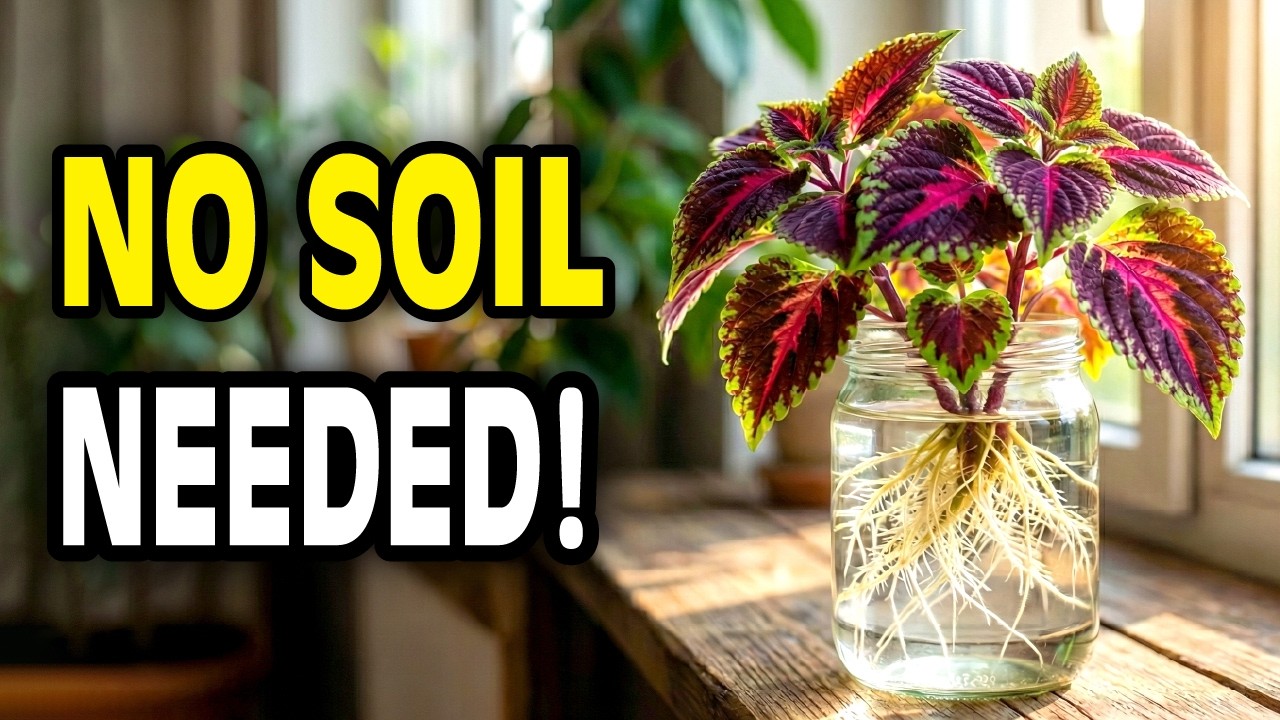 7 Indoor Plants That Thrive in JUST Water (No Soil Needed!)