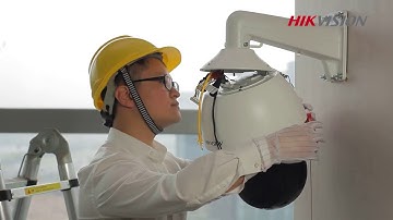 Hikvision IR Speed Dome IR PTZ Installation Process How To