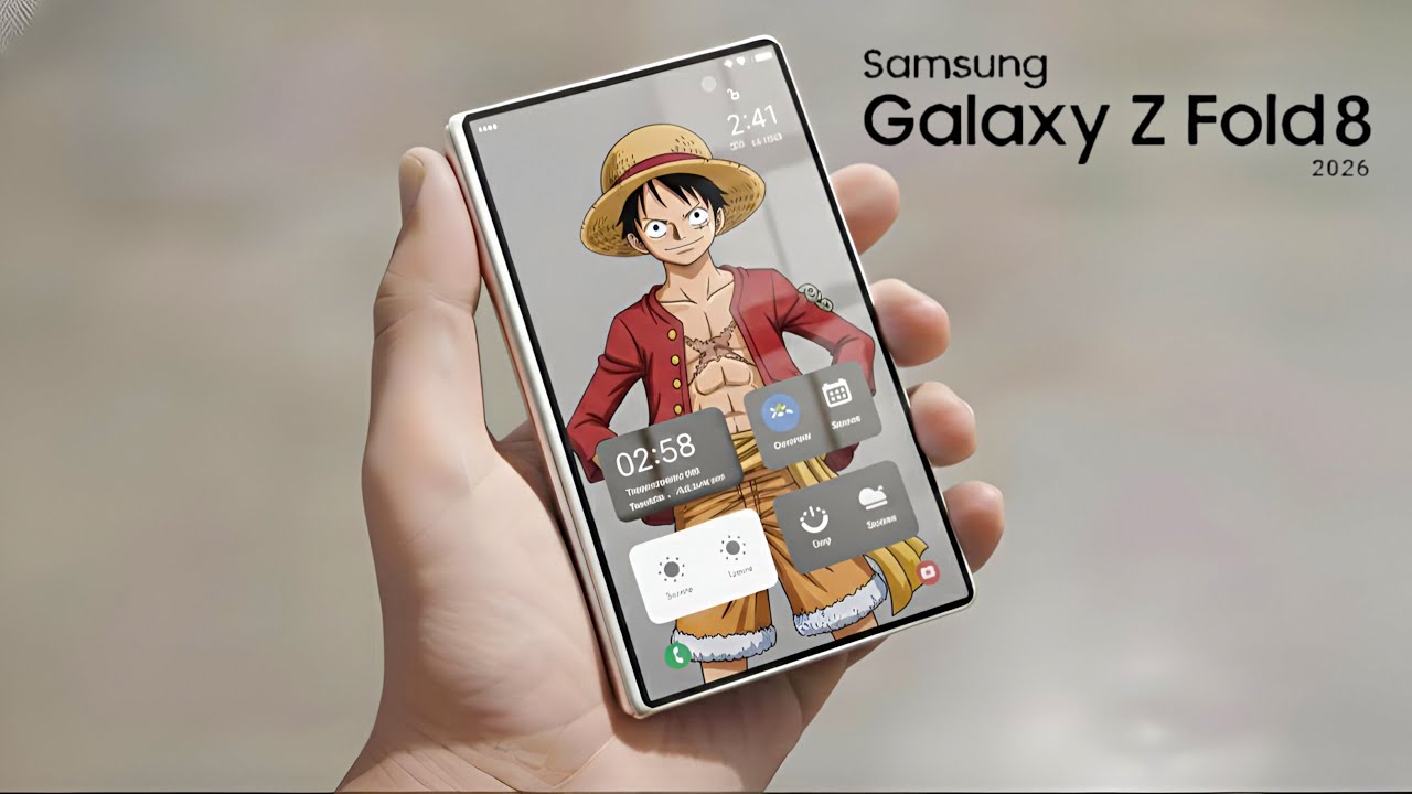 Samsung Galaxy Z Fold 8 Wide – «Убийца iPhone Fold», которого готовит Samsung.