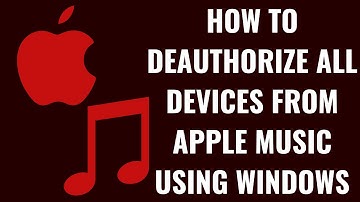 How to Deauthorize All Devices from Apple Music Using Windows