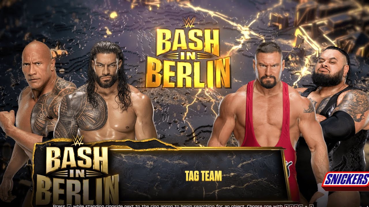 Полный матч - Рок и Роман Рейнс против Брона Брейккера и Бронсона Рида