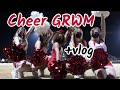 cheerleading get ready with me!