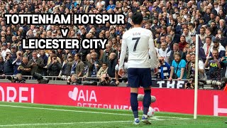 [EPL🇬🇧 MATCH DAY Vlog] 220501 TOTTENHAM vs LEICESTER 1열 직관 브이로그 | 손흥민 원더골 | 토트넘 직관 | 토트넘 1열 직캠