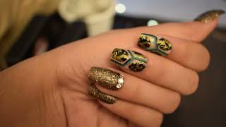 Black Soiree Nails