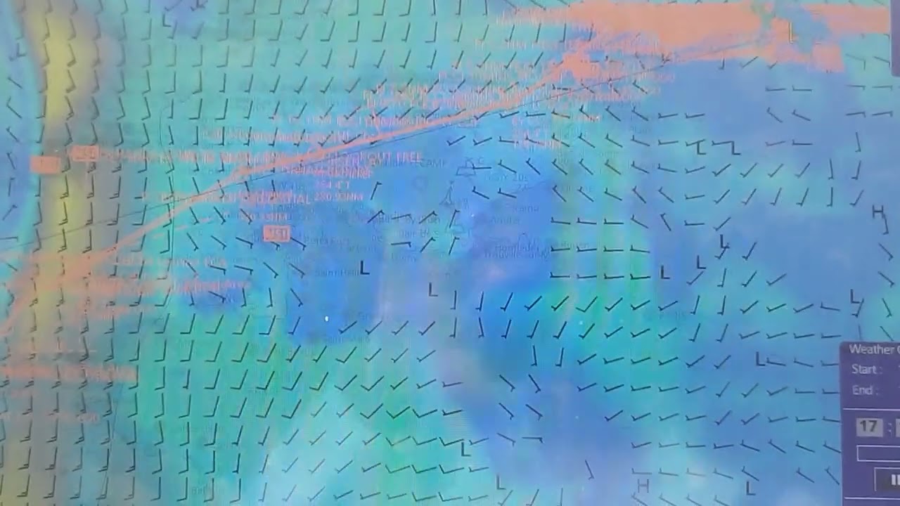 FURUNO ECDIS Weather Overlay