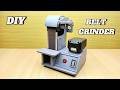 DIY belt grinder from PVC plastic