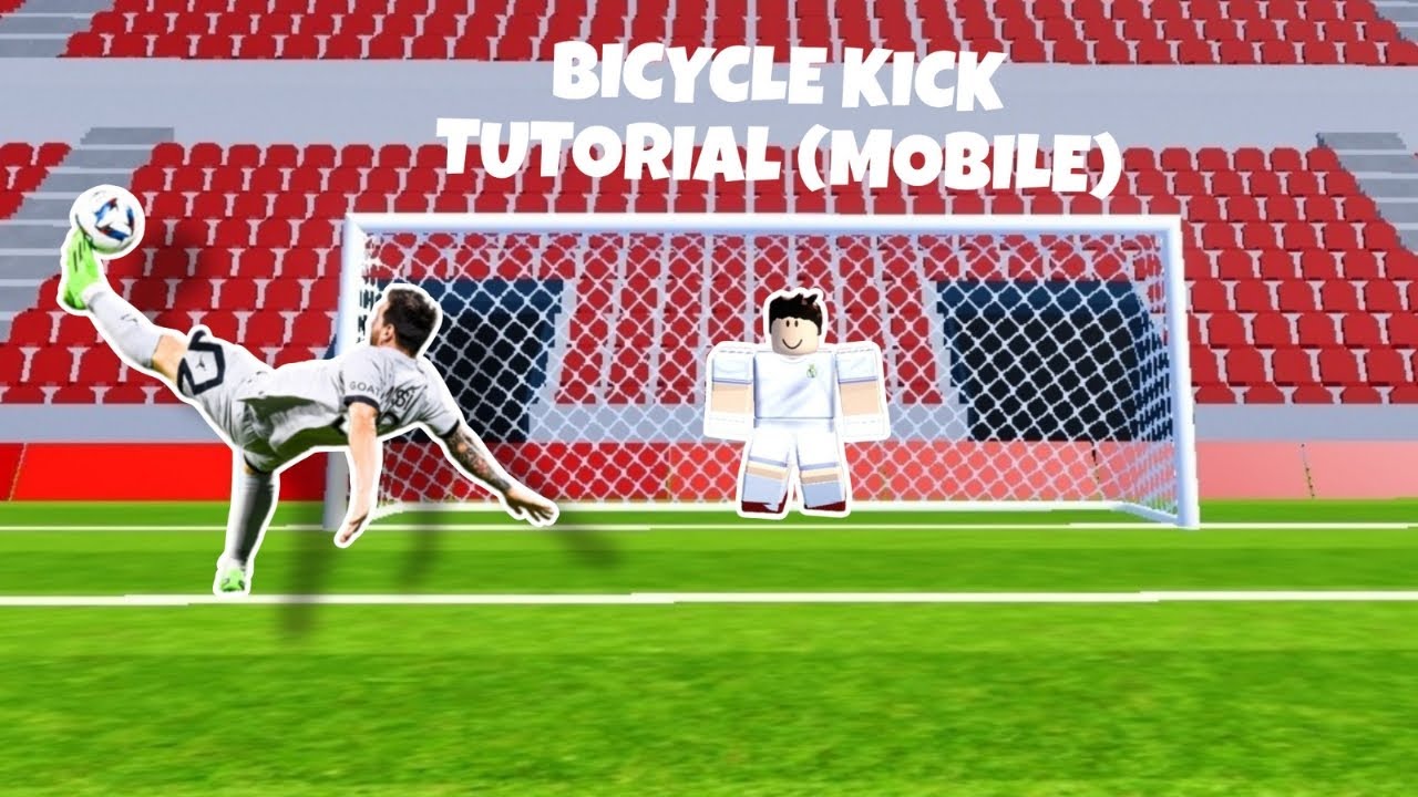 TUTORIAL ON BICYCLE KICK ON MOBILE SUPER LEAGUE SOCCER 