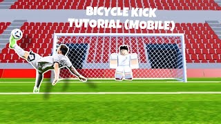 TUTORIAL ON BICYCLE KICK ON MOBILE SUPER LEAGUE SOCCER #gaming #roblox #football #tutorial #Soccer screenshot 4