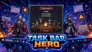🔴LOFI TASKBARHERO  | FARMING 30 million gold and 2 legendary items #TaskBarHero | Hell 3-5 (Lvl 74)