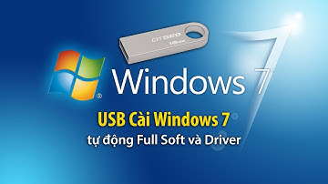 Hướng dẫn cài đặt USB Windows 7 Pro 64 bit hoàn toàn tự động Full Software và Driver