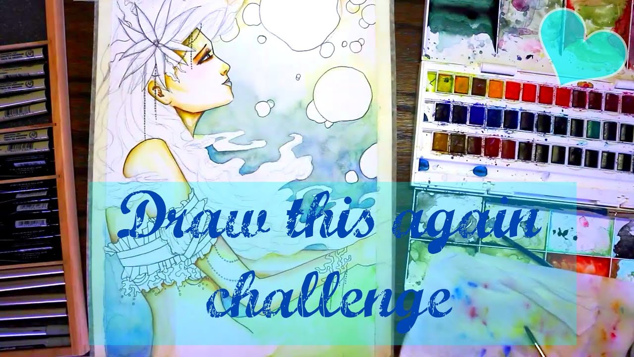 DRAW THIS AGAIN CHALLENGE By:Kenz Zinger - YouTube