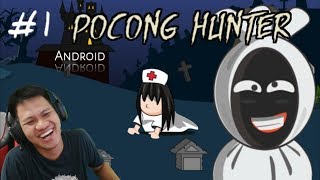 GAME HORROR PALING KOCAK!!! Pocong Hunter Part 1 (Ada Kuntilanak, Suster Ngesot & Pocong) screenshot 3