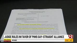 Celebrity Judge orders Pendleton Heights High School to let Gay-Straight Alliance advertise events Profile