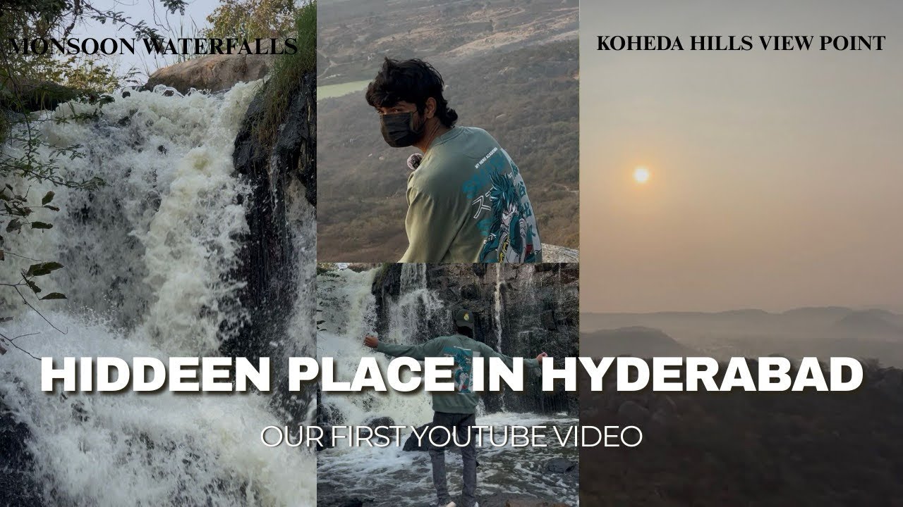Hidden Place In Hyderabad / Our First YouTube Video #hyderabad #viral #vlog #koheda #youtube 