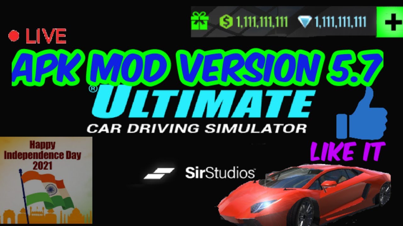 Ultimate Car Driving Simulator Mod Apk Version 5.7 Gameplay Live