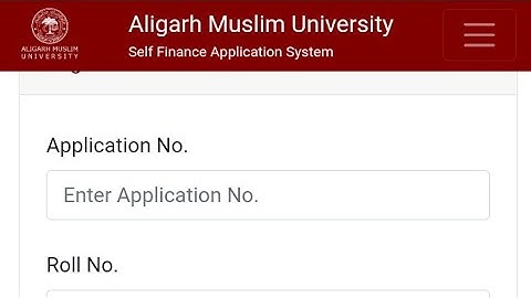 How to Fill AMU Class XI Self-finance Form Online from Mobile | AMU SFS Mobile से भरें । it power |