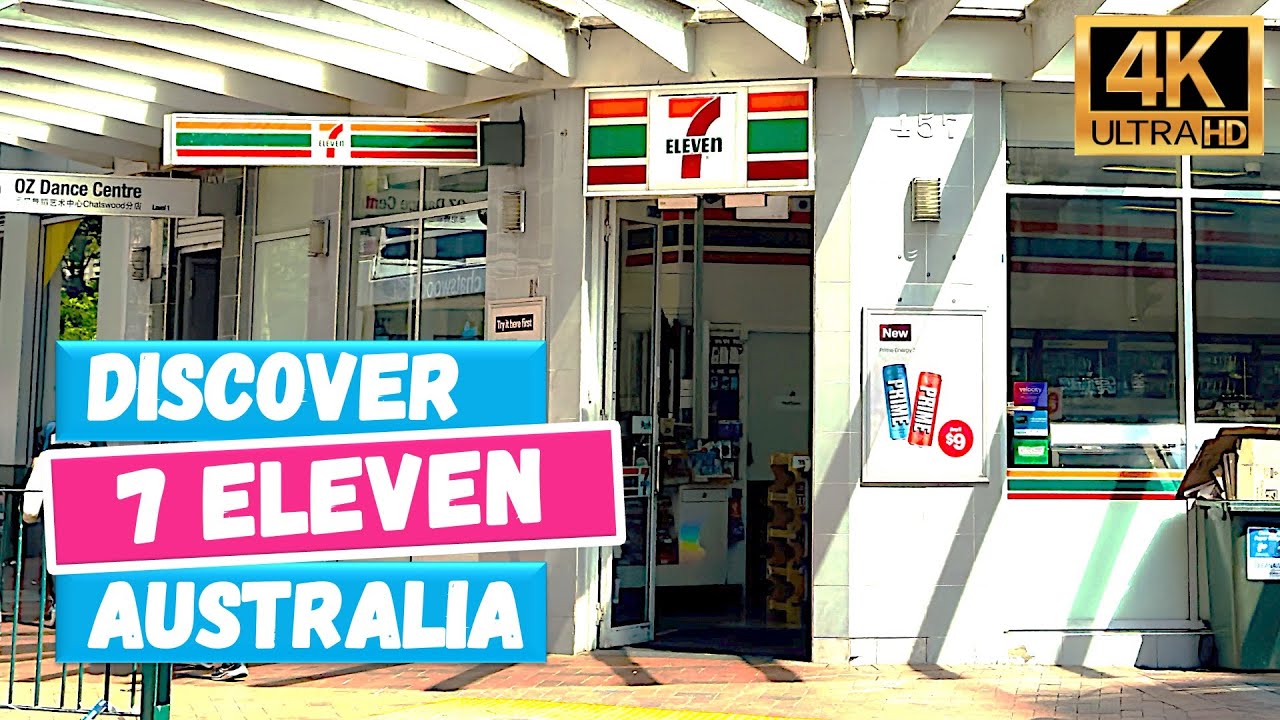 Discover 7 Eleven Australia Store In Sydney 4K Video YouTube Discover 7 Eleven Australia Store In Sydney 4K Video YouTube