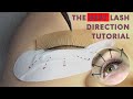 Creating eyelash direction for effect -BEST VIDEO