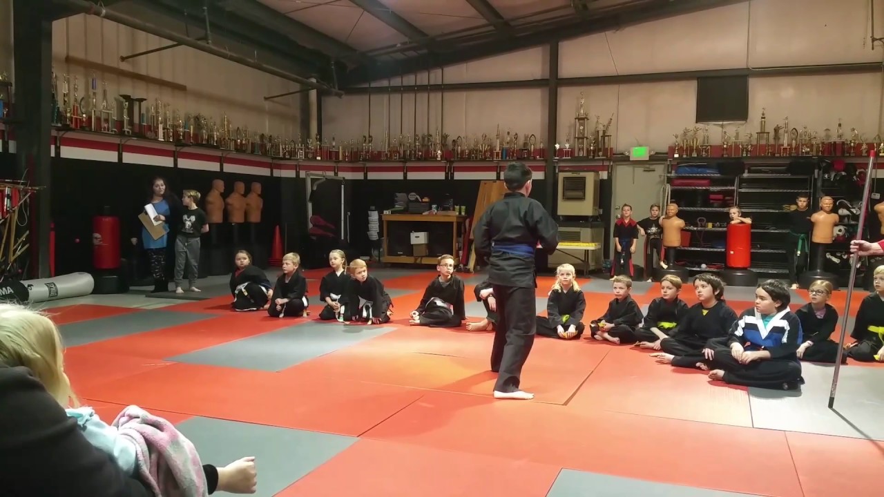 Weapons Forms (nunchaku and Bo staff) YouTube