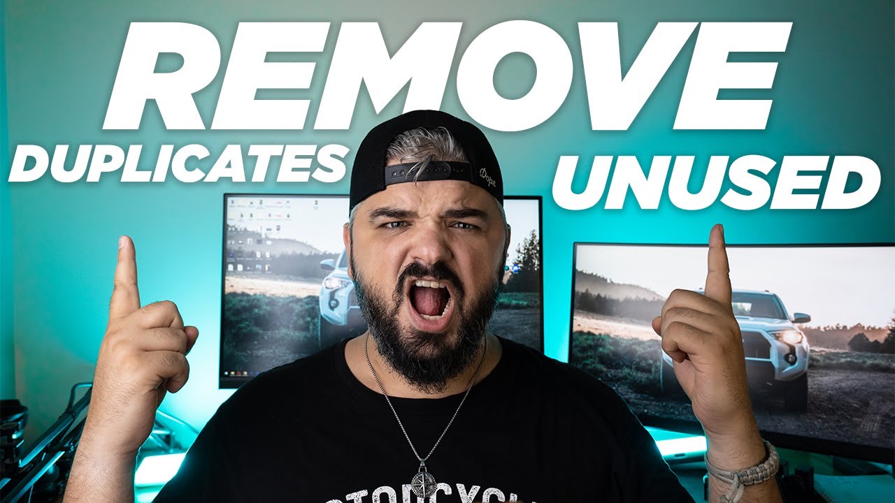 How to REMOVE DUPLICATE and UNUSED clips in premiere pro 2023 - YouTube