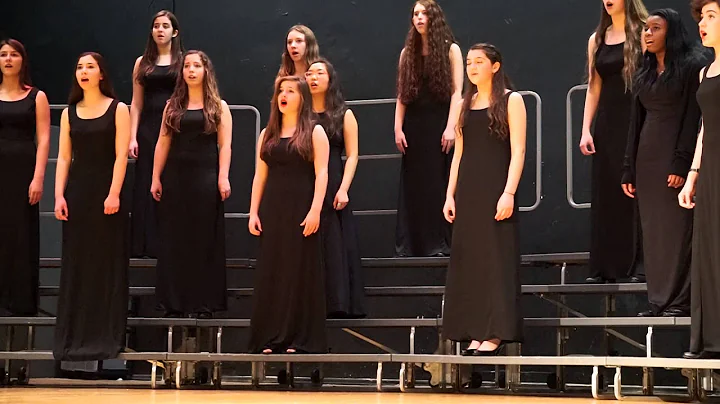 Julia Sings Solo at Needham High School Winter Con...