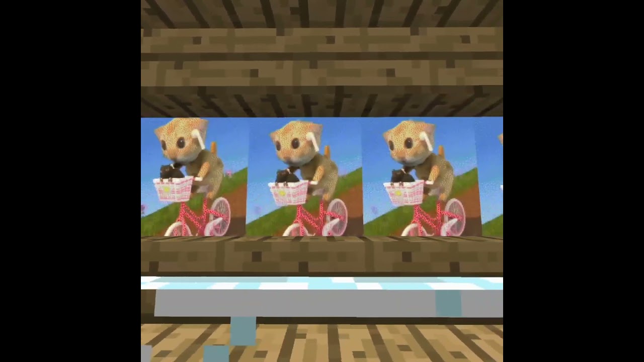 阿米嘎蒂朵～喵喵～ #minecraft#montagemmiau #shorts