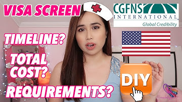 HOW TO APPLY FOR CGFNS VISA SCREEN DIY | Step By Step | Gail Lim RN