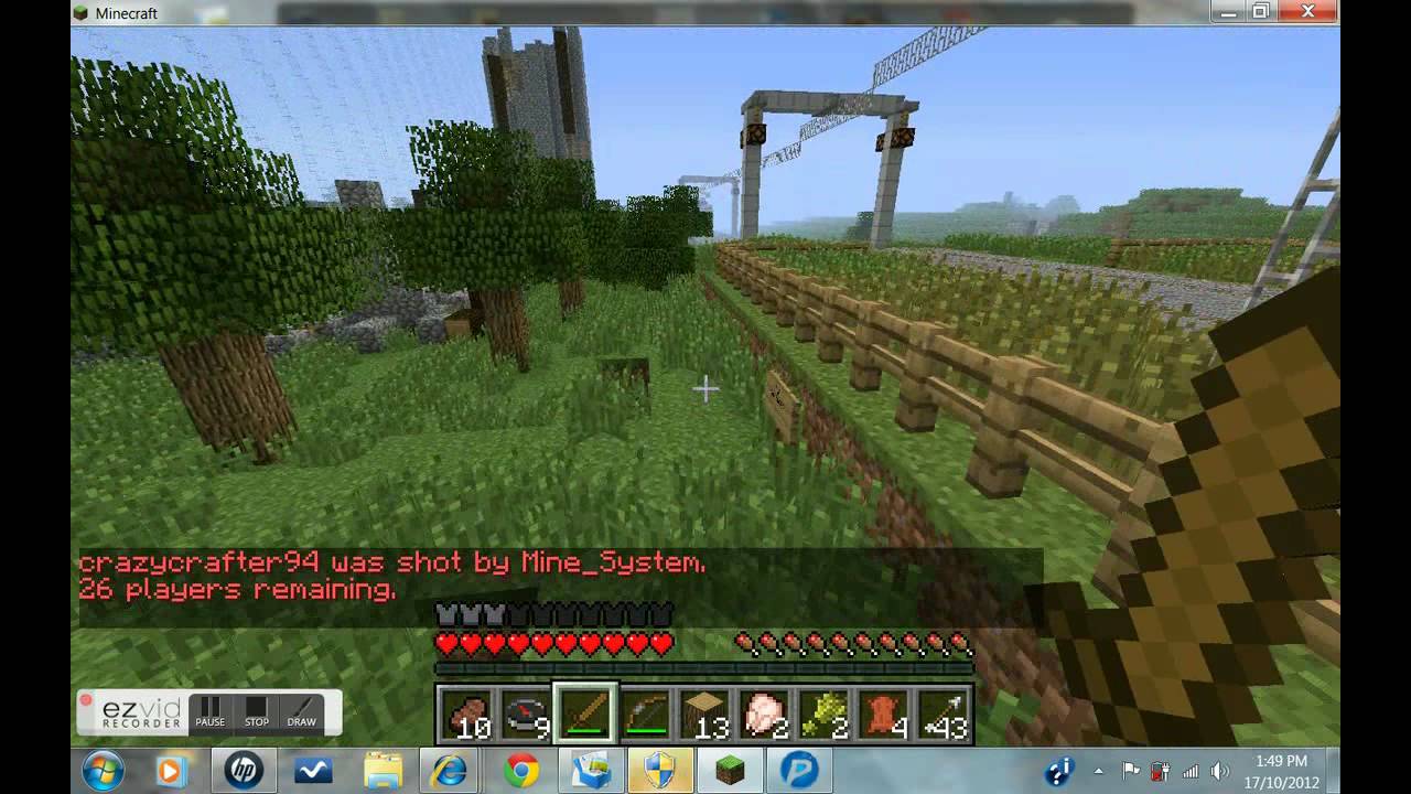 Minecraft The Survival Games Map 4 By Vareide (Public Server) - YouTube