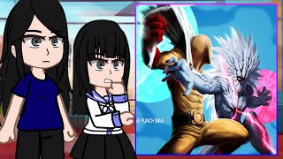 Saitama's Family React To Saitama || Saitama Vs Garou || One Punch Man || Gacha React || Part-3