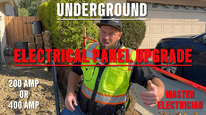 Electrical Panel Upgrade San Diego | BEST 200 or 400 AMP Underground Tutorial | Master Electrician