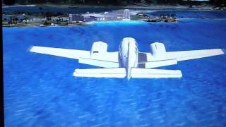 How to land the Beechcraft Baron 58 in FSX (Default aircraft)
