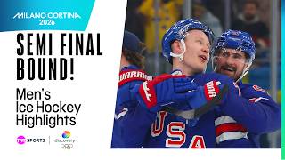 OVERTIME WIN! 💪 | Men's Ice Hockey - USA vs Sweden Highlights | Winter Olympics 2026